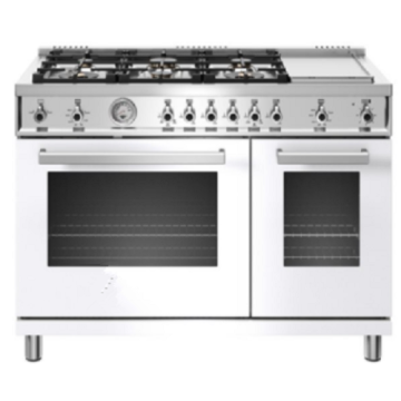 48in All-Gas Range 6 Brass Burner and Griddle