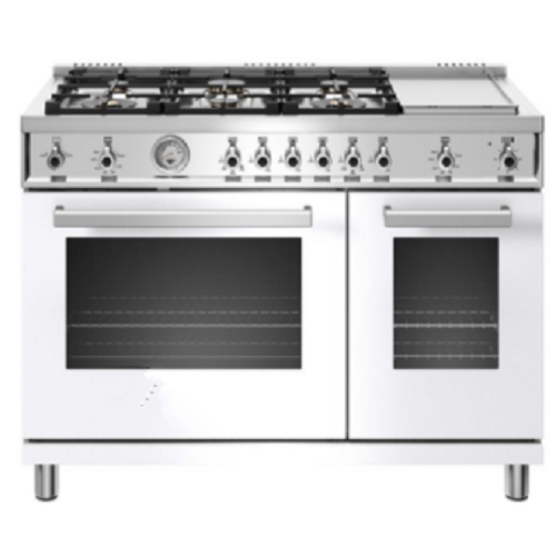 48in All-Gas Range 6 Messinger und Brandstätte