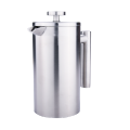 Caffettiera French Press in Acciaio Inox 1L