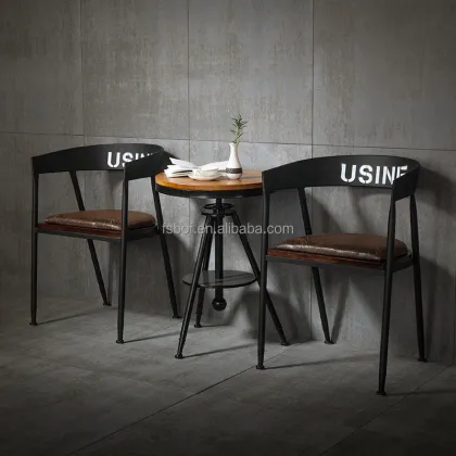 Vintage Industrial Metal Chairs - Usine Chairs