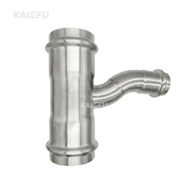 Piètement du piège à eau pour double pression EN 1.4301 Pipes: Solutions de flexion et de serrage pour les pipelines d'alimentation en eau
