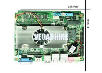6 COM 8 USB , Dual LAN , 3.5" Embedded Motherboard Dual Cor