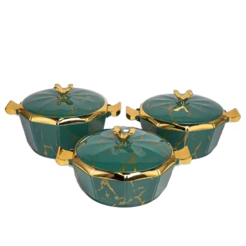 Thermal Food Warmer Set: 3 Pieces Including 1.5L, 2.0L, and 2.5L Containers with Stainless Steel and ABS Material