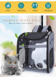 Pet Carry Pack Dog Cat Travel Breathable Backpack