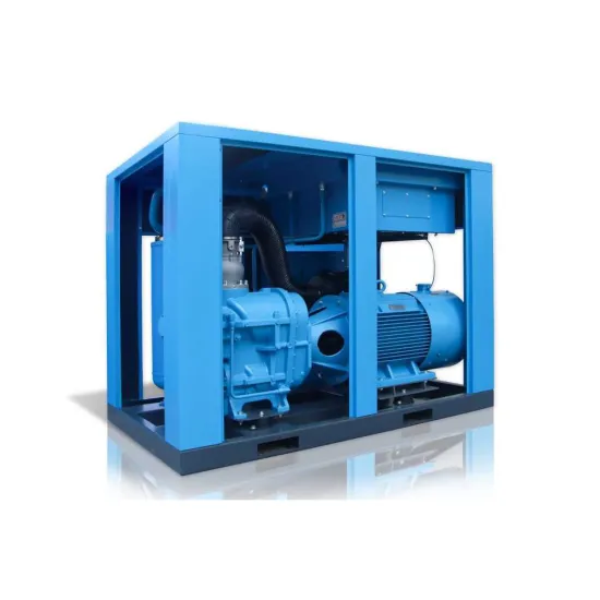double stage high efficient screw air compressor