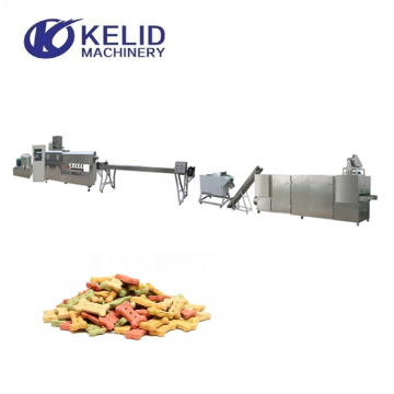 Mesin Pembuat Pet Extruder Sekrup Tunggal untuk Jalur Produksi Makanan Pet Snack