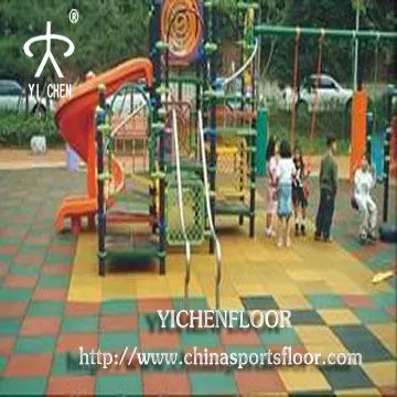 children outdoor playground rubber mats