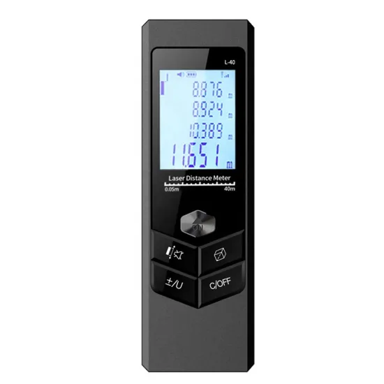 40m Laser Distance Meter: Accurate Electronic Ruler and Mini Laser Rangefinder