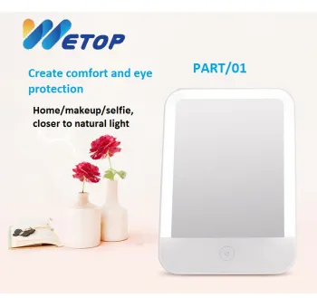 Portable LED Mirror Light: The Ultimate Travel Companion for Enhanced Beauty and Convenience