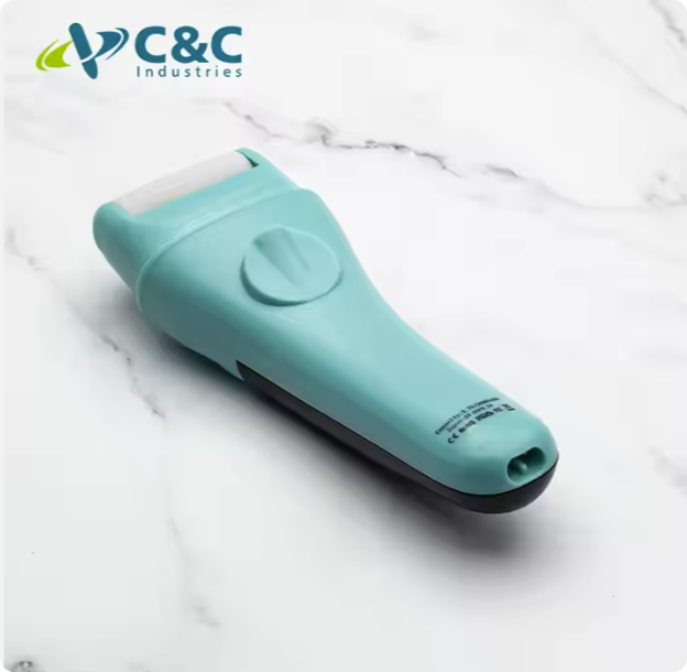 C&C Electric Kit Callous Remover 3 Grinding Heads Professional Feet Care Foot Callus Remover for Dead Hard Cracked Dry Skin