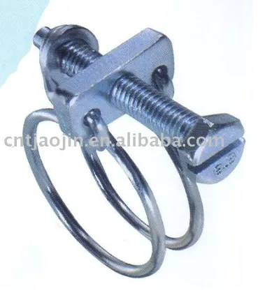 Wire hose clamp