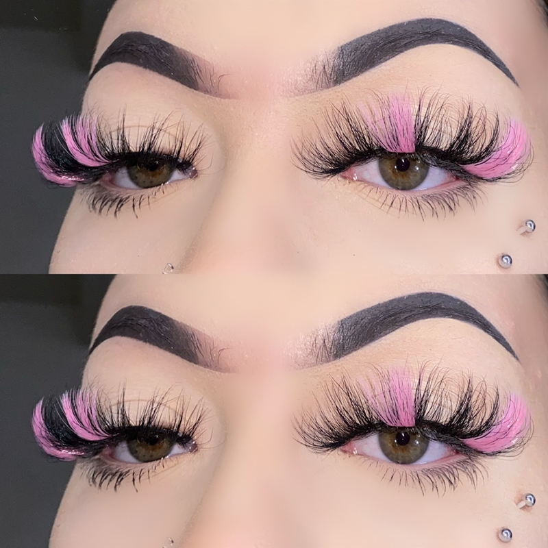 Pink Mink Eyelashes