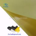 High modulus customized ballistic aramid ud fabric