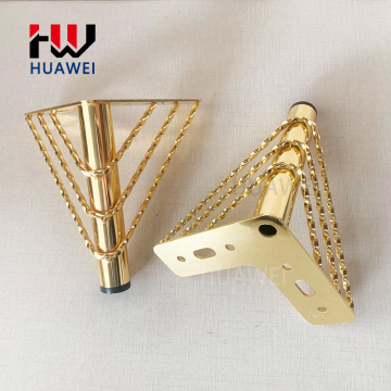 Accesorios para muebles de 15 cm, patas de gabinete de metal para sofá