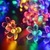 Solar Fairy String Lights 21ft 50 LED Multi-color Blossom Decorative Gardens, Lawn, Patio, Christmas Trees, Weddings, Parties, I