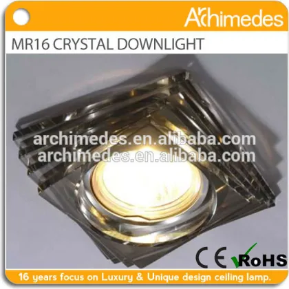 zhongshan guzhen MR16 GU5.3 modern home&hotel crystal downlight crystal ceiling light