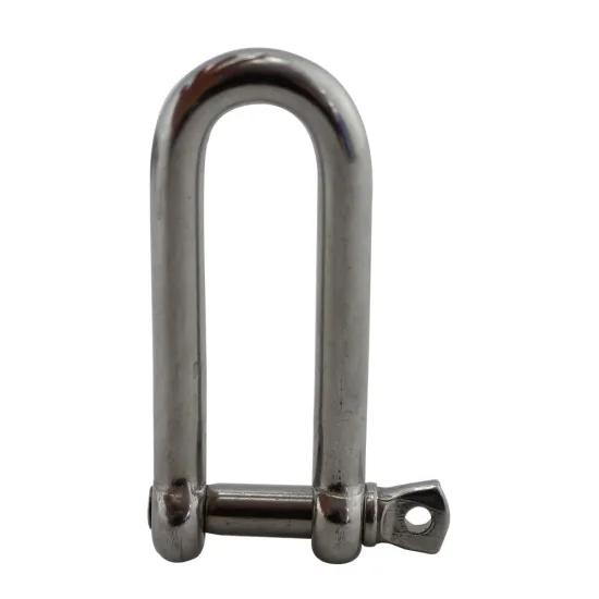 Stainless Steel Lifting Safety Captive Pin Long Dee Shackle