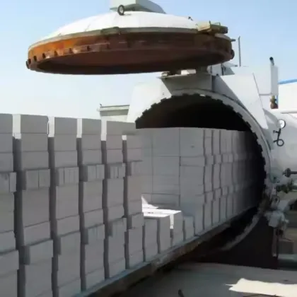 Fully automatic AAC aerated concrete block ALC panel