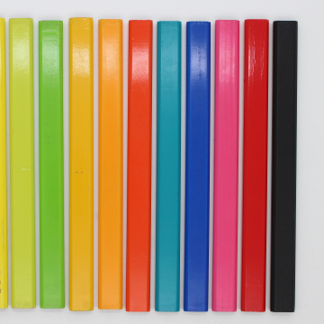 Customized Cheap Carpenter Pencil - 7 Inch Flat Octagonal Construction Pencil with Logo