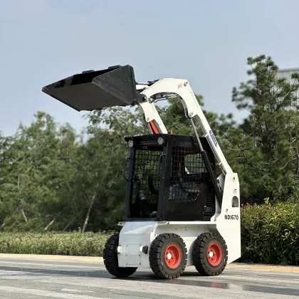 Kubota Engine Skid Steering Loader for Gardens and Farms