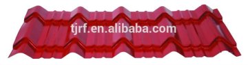 Prepainted galvanized corrugated steel sheet
