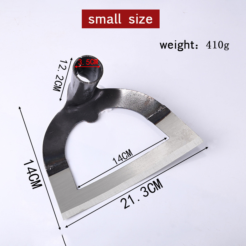 Stirrup Hollow Hoe Agricultural Land Reclamation Weeding Tools Garden Digging Hoe