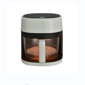 360 gradi Visible Glass Pot Smart Air Fryer