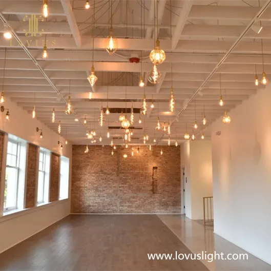 Hotel corridor banquet hall decoration chandelier simple and compact custom creative chandelier