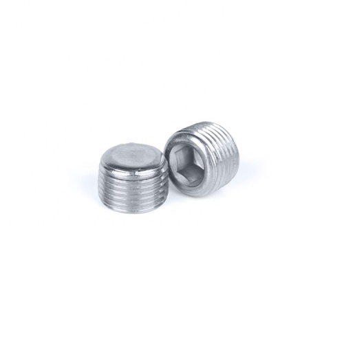 Stainless/Steel hex sock pipe plugs