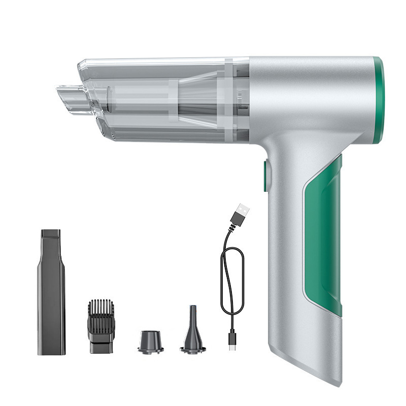 Portable Dual-Mode Car Vacuum Cleaner with Powerful Brushless Motor