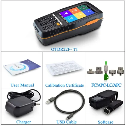 Handheld OTDR Fiber Optic Tester with Visual Fault Locator - Exfo OPM 1310/1550nm