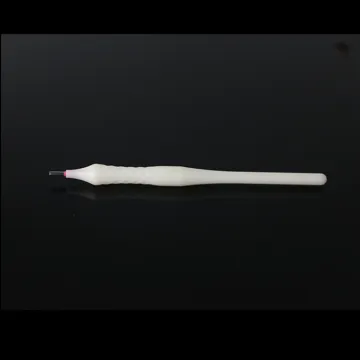 OEM Available Wholesale Price Eyebrow Miroblading White Disposable Eyebrow Shadow Pen With #21 Blade