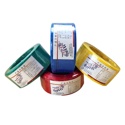PVC Material Waterproof Copper Electrical Cable Wires