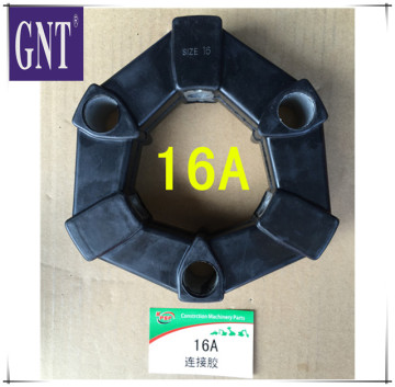 excavator parts PC60 ZAX55 EC55 engine 16A rubber coupling assy