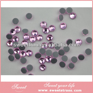 Decorate garment crystal machine cut trimming dmc crystal