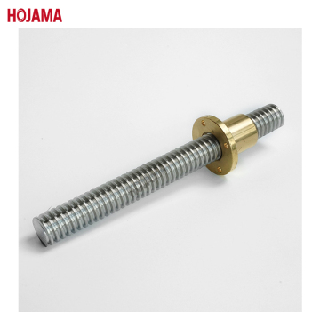 14mm Stainless Steel Lead Screw with Flange Nut