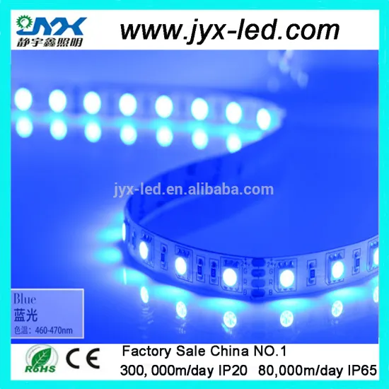 Various Styles Led Strip Tape Light smd 5050 5m 300leds 60led/m indoor rope lights 12v 14.4w led strip light for glass shelf