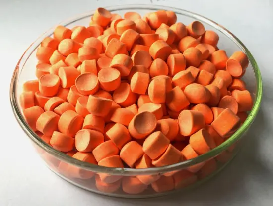 Premix rubber vulcanizing activator