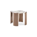 モダンなMDF大理石のトップダイニングテーブル家具