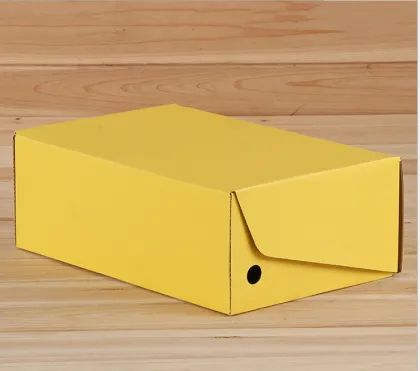 Printed shoe display box shoe packaging box