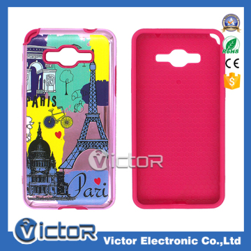 Hot sale kickstand back cover phone case for Samsung Galaxy Grand Prime G530