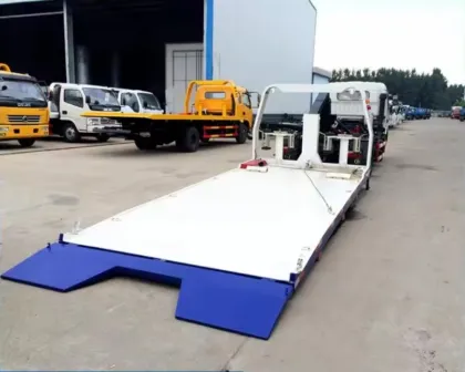 Dongfeng 4 Tons Flatbed Tow Truck Wrecker