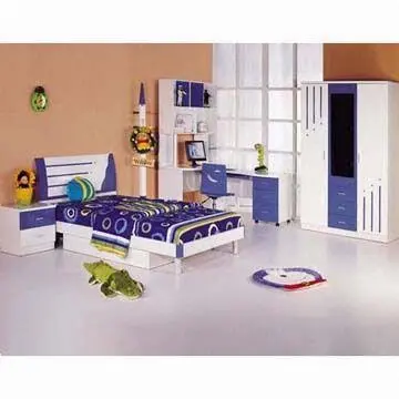 Dormitory Furniture, Combined with Wardrobe, PC Table, Bookshelf, and Kindergarten Bed