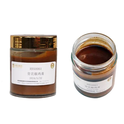 Chicken paste with green sichuan pepper