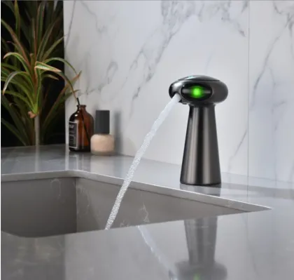 Intelligent Voice-Controlled Bathroom Faucet with Digital Display