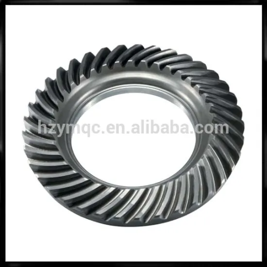 Crown wheel and pinion gear
