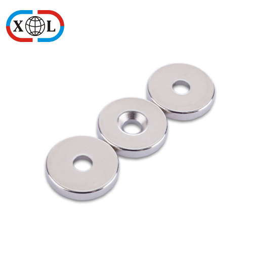 Hot Sale Customized Coated Disc Coctersunk N52 Magnet