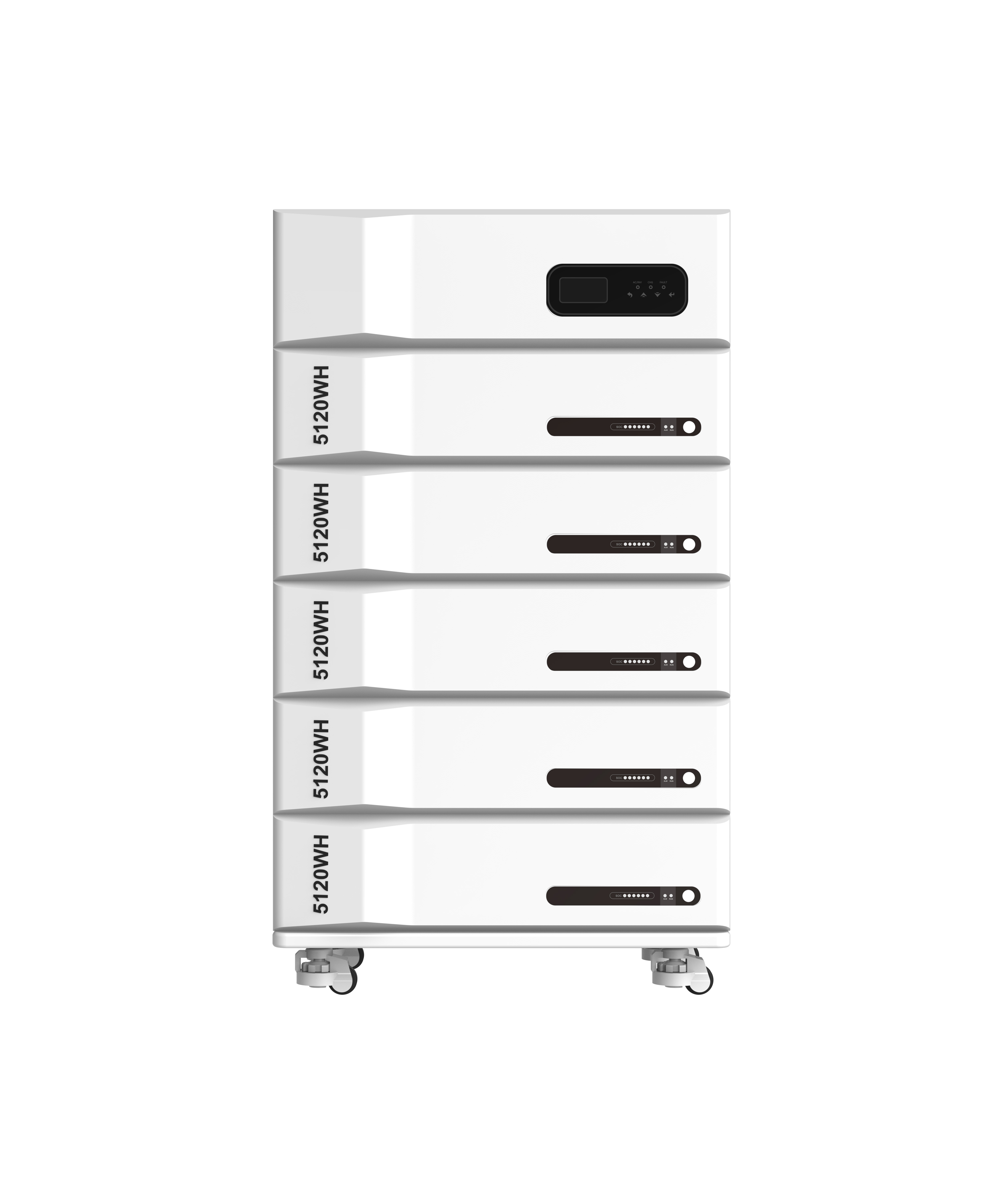 Stackable 5kwh home use lithium battery