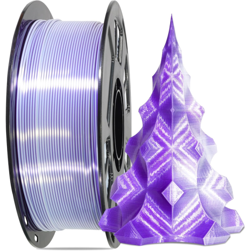 Silk Shine Dual-Color PLA Filament