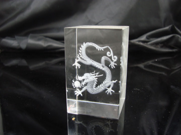 crystal glass Zodic animal figurine